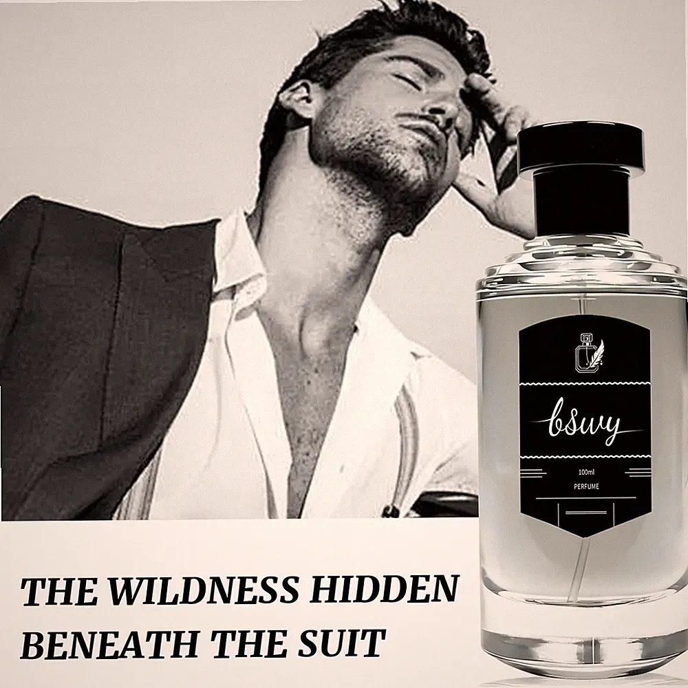 100ml Men's Perfume, Warm Gourmand with Taffy Candy, Long Lasting Cologne