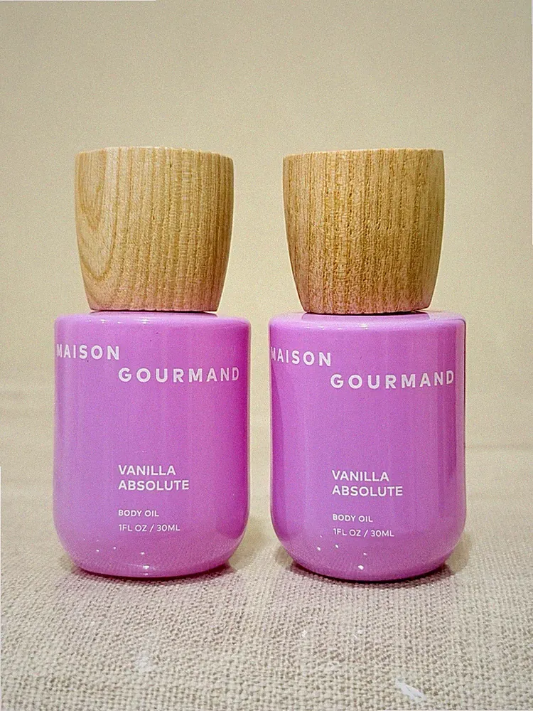 2x Maison Gourmand Vanilla Absolute 1 fl oz Body Oil Spray Travel Size