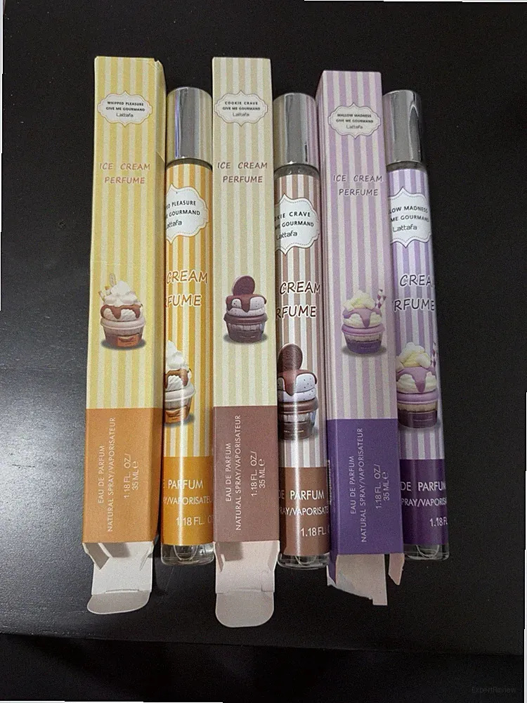 Ice Cream Gourmand Perfume Spray 35ml 1.18fl Oz. Travel Size New Lot Of 3