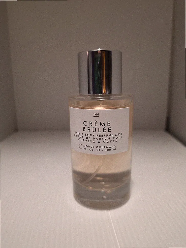 Le Monde Gourmand Creme Brulee Hair & Body Mist 3.4oz Unisex Fragrance NEW