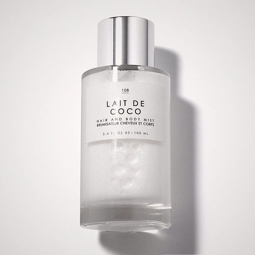 Le Monde Gourmand Lait de Coco Hair & Body Mist - 3.4oz (100ml) - Bergamot, Vani