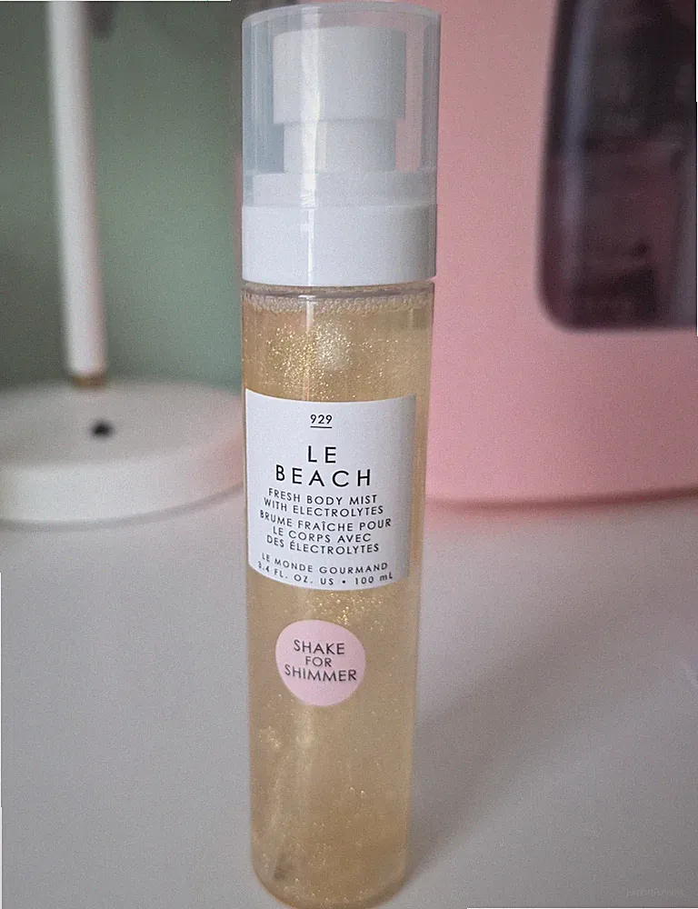 Le Monde Gourmand Le Beach Fresh Body Mist with Shimmer and Electrolytes