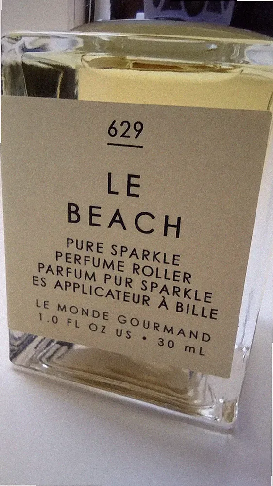 Le Monde Gourmand Le Beach Pure Sparkle Perfume Oil 1 Fl Oz NEW Alcohol-free