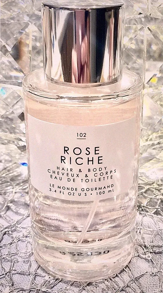 Le Monde Gourmand ROSE RICHE Eau De Toilette 3.4 Fl Oz CONCENTRATED NOT MIST NEW