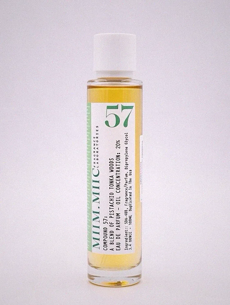 MIIM.MIIC 57 Pistachio Tonka Perfume 3.4oz EDP Spray Sweet Vanilla Gourmand