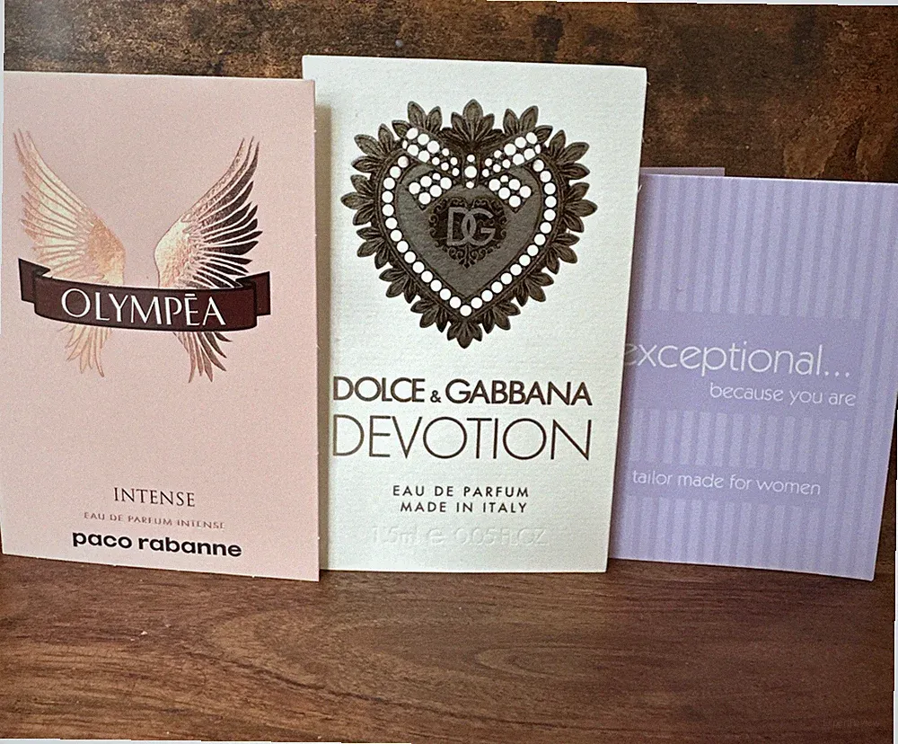 Paco Rabanne Olympéa Intense + Dolce & Gabbana Devotion EDP 2x 1.5mL New