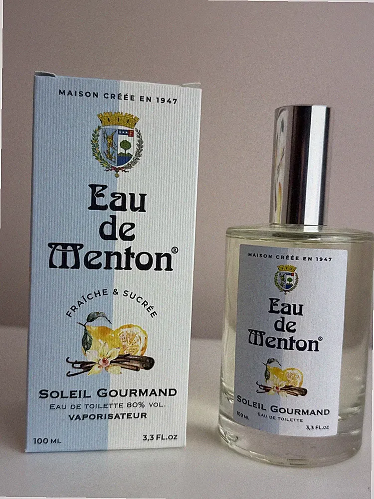 Prestige de Menton SOLEIL GOURMAND Eau de Menton Eau de Toilette 3.3oz/100ml NEW