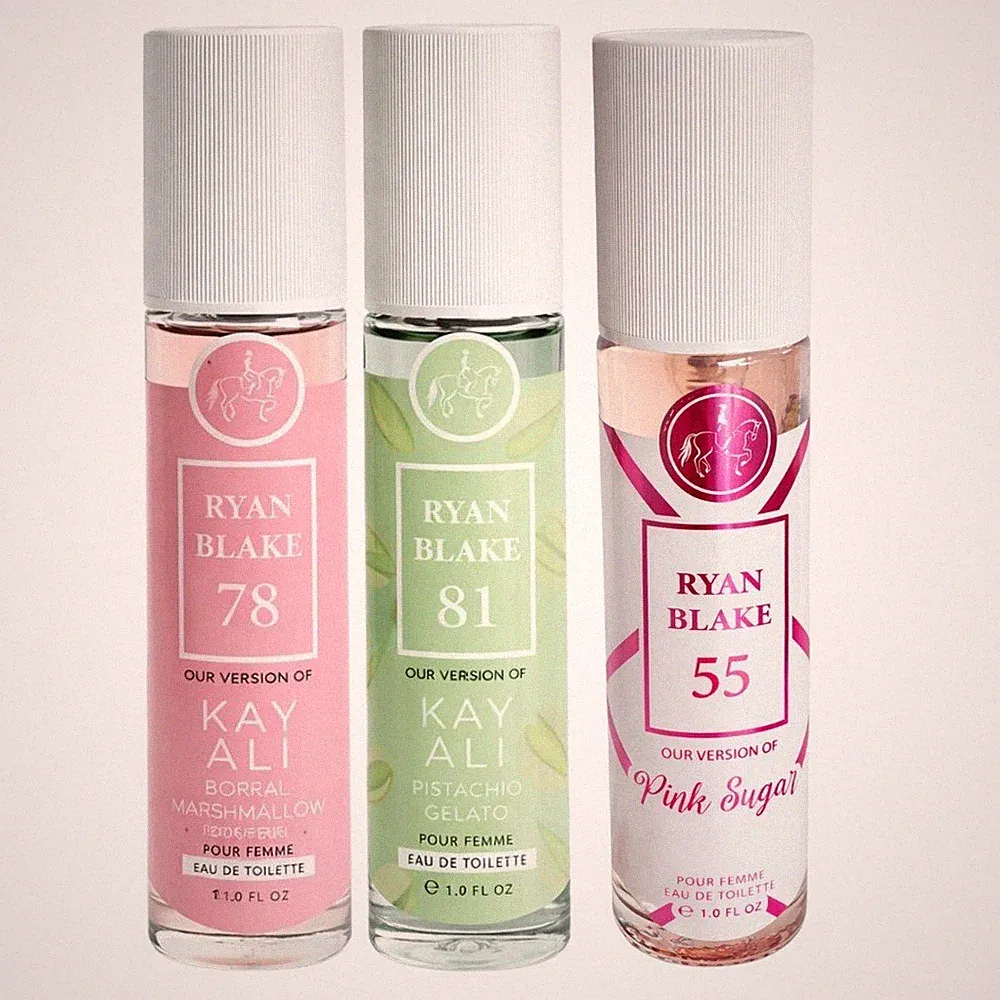 Ryan Blake Women’s Perfume 3 Pack Set – Sweet Floral Gourmand Fragrance Gift